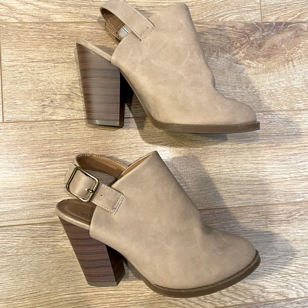 Beige Heels